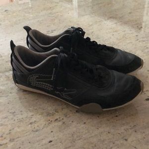 Lacoste black sneakers